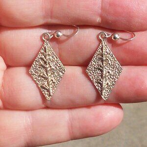 Rare Earrings by Hopi Artists Bennard & Francis Dallasvuyaoma Award Winning